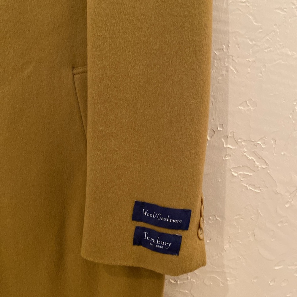 Turnbury of London Wool/Cashmere Men’s Coat - Picture 2 of 7